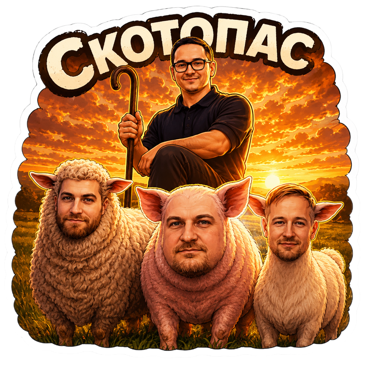 Стикер аниме для MAX